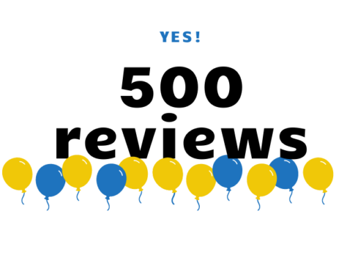 Yes 500 Reviews! | 9,2 gemiddeld
